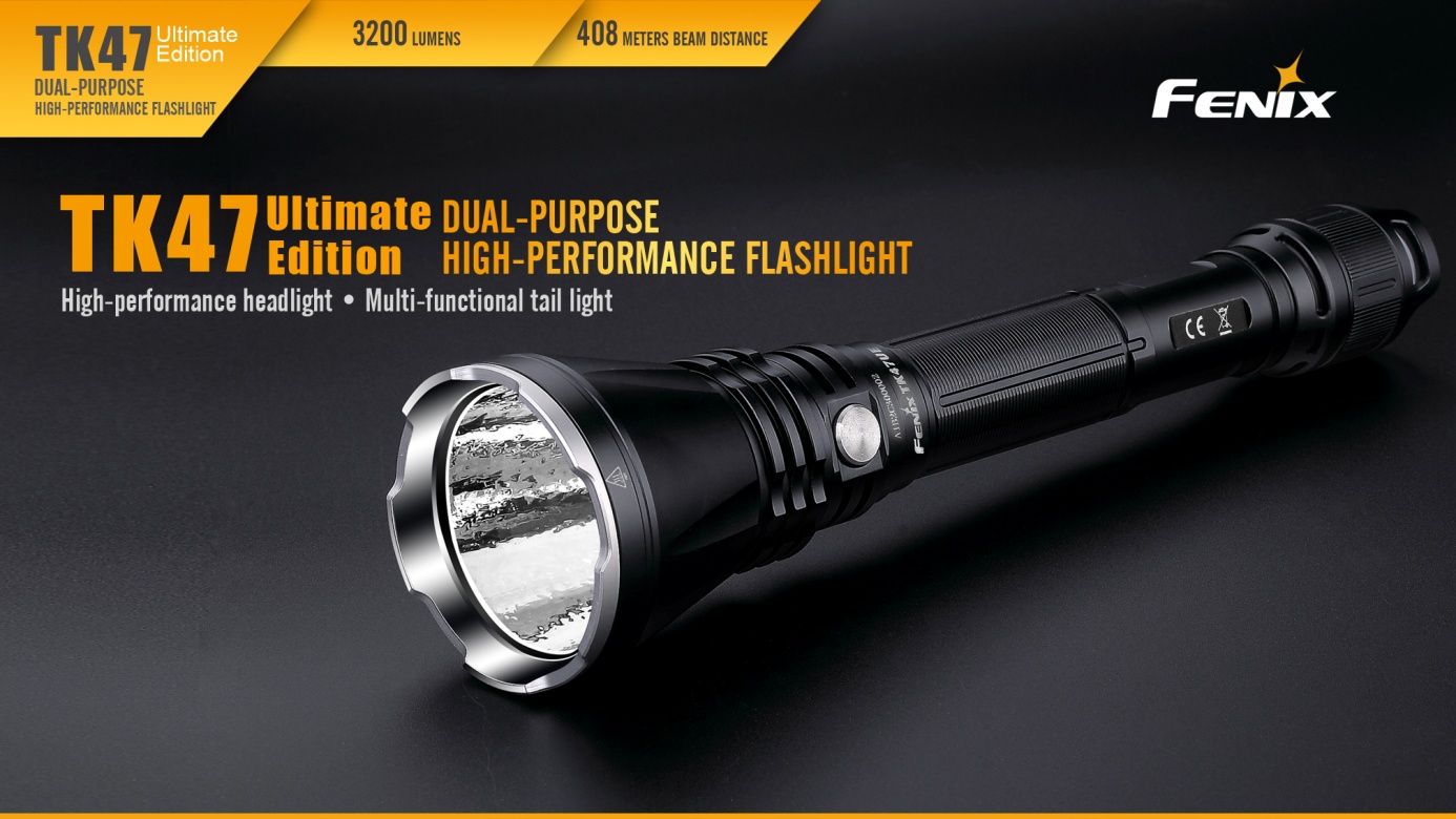 Fenix TK47 Dual-Purpose LED Flashlight Ultimate Edition